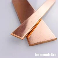 Картинка - Шина медная 6x40x4000 мм